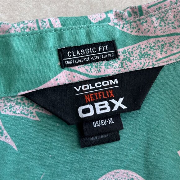 NWT Volcom x OBX Wintergreen Your BF’s Shirt ALT ASO Sarah Cameron - Picture 7 of 13